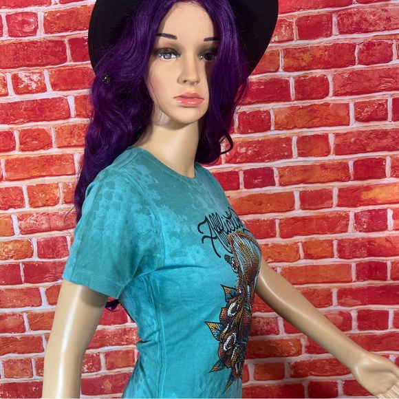 Affliction Women’s T-Shirt - Picture 9 of 14